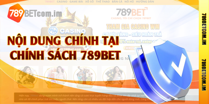Nội dung chính tại chính sách 789bet